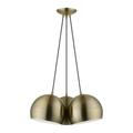 Livex Lighting Piedmont 3 Light Multi Light Pendant - 40803-01