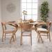 Fausett Mid-Century Modern 5 Piece Dining Set by Christopher Knight Home