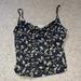 Urban Outfitters Tops | Floral Cowl Neck | Color: Black | Size: M