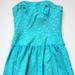 Lilly Pulitzer Dresses | Lilly Pulitzer Blue Lace Mini Dress Size 6 | Color: Blue/Yellow | Size: 6