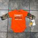 Carhartt One Pieces | New! Baby/Toddler Carhartt Long Sleeve One Piece Shirt Size 3 Months W/Tags | Color: Orange | Size: 3mb