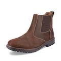 Rieker Men Ankle Boots F4662, Men´s Chelsea boots,low boots,half boots,bootie,slip boot,flat,Brown (braun / 22),42 EU / 8 UK