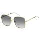 Tommy Hilfiger Damen Casual TH 1648/S Sonnenbrille, Gold/Grey Shaded, 58