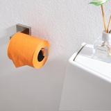 KOKOSIRI Bathroom Toilet Paper Holder Wall Mount Metal in Gray | 2.2 H x 6 W x 3 D in | Wayfair B2003BR