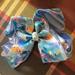 Disney Accessories | Large Blue Disney Cinderella Hair Bow | Color: Blue | Size: Osg