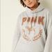 Pink Victoria's Secret Jackets & Coats | M Sz Vs Pink Victoria Secret Cowl Neck Hoodie Sweatshirt Brand New In Packaging | Color: Gray | Size: M