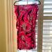 Lilly Pulitzer Dresses | Lille Pulitzer Womens Off The Shoulder Dress | Color: Red/Pink | Size: M