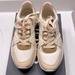 Coach Shoes | Coach Chunky Sneaker C143 Runner Linen/Chalk | Color: Cream/Pink | Size: 8