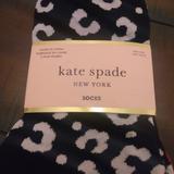 Kate Spade Accessories | Kate Spade Women's Socks | Color: Black/Pink | Size: Os