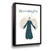 The Holiday Aisle® 2tho240a_Nativity I Gallery Wrapped Canvas, Glass in Green/Indigo | 18 H x 12 W x 2 D in | Wayfair