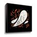 The Holiday Aisle® 2tho254a_Cute Halloween III Gallery Wrapped Canvas, Glass in Black/Orange/White | 14 H x 14 W x 2 D in | Wayfair