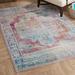 126 x 0.5 in Area Rug - Mistana™ Engle Oriental Beige/Pink/Blue Area Rug Polyester | 126 W x 0.5 D in | Wayfair D0285874C61047558E562DAD7C12B4A5