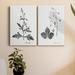 Rosalind Wheeler Botanical Imprint III Premium Gallery Wrapped Canvas - Ready To Hang Canvas, Solid Wood in White | 36 H x 24 W x 1 D in | Wayfair