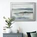 Red Barrel Studio® Soft Shores I Premium Framed Canvas - Ready To Hang Canvas, Solid Wood in Blue/Brown/White | 18.5 H x 24.5 W x 1 D in | Wayfair