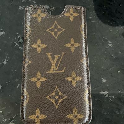 Louis Vuitton Accessories | Louis Vuitton Iphone Case For Iphone 8 & 10. | Color: Brown | Size: 10x8 Fits Iphone 8 & 12