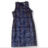 Michael Kors Dresses | 3 For $18 Or 2 For $15 Michael Kors Animal Print Zebra Sleeveless Sheath Dress | Color: Black/Brown | Size: 10