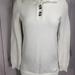 Polo By Ralph Lauren Sweaters | Lauren Ralph Lauren Womens Xs V Neck 100% Cotton White Sweater Toggle Collared | Color: Silver/White | Size: Xs