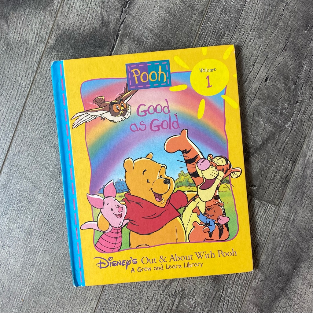 Disney Other | 1996 Winnie The Pooh Good As Gold Children’s Book | Color: Yellow | Size: Osbb