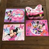 Disney Toys | Minnie Mouse Puzzle Set | Color: Pink/Purple | Size: Osg