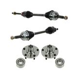 1992-2001 Toyota Camry Axle and Wheel Bearing Kit - TRQ CSA80108