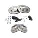 2015-2020 Chevrolet Suburban Front and Rear Brake Pad and Rotor Kit - TRQ