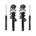 2012-2018 Volkswagen Beetle Front and Rear Suspension Strut and Shock Absorber Assembly Kit - Unity 4-11060-257160-001
