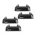 2001-2005 Ford Explorer Sport Trac Front and Rear Door Handle Set - TRQ DHA36580