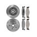 1994-2002 Ford E150 Econoline Front Brake Pad and Rotor Kit - DIY Solutions