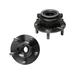 2007-2012 Nissan Sentra Front Wheel Hub Assembly Set - Detroit Axle