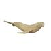 8 Inch Hand Carved Whale Wooden Sculpture Figurine Beach Home Decor - 2.25 X 7.75 X 3.75 inches