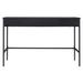 Joss & Main Rome Desk Wood/Metal in Black | 30 H x 47.75 W x 22 D in | Wayfair 12BB5AC7FB0E419AA0A4FEE9183A9F50