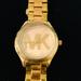 Michael Kors Accessories | Michael Kors Mini Slim Runway Rose Dial Ladies Watch | Color: Gold/White | Size: Os