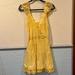 Free People Dresses | Free People Yellow Dress | Color: Yellow | Size: S