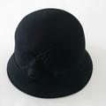 Nine West Accessories | Nine West 100% Wool Bucket Hat | Color: Black | Size: Os