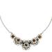 Kate Spade Jewelry | Kate Spade Space Age Floral Hematite Necklace | Color: Black/Silver | Size: Os