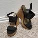 Jessica Simpson Shoes | Jessica Simpson Black Wedges | Color: Black | Size: 7