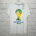 Adidas Tops | Adidas Fifa World Cup 2014 Brasil V-Neck T-Shirt Women’s Size Xl White New! | Color: White | Size: Xl