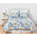 Rosecliff Heights Antis Monterey Mist Cotton Blend Blanket Cotton blend in Blue | 110 H x 80 W in | Wayfair 33E9C388592F4C6980B6E194B5D5D51D