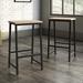 Latitude Run® North Avenue Dining 3 Pc Set Wood/Metal in Black/Brown | 36.14 H in | Wayfair 76B5EBB949C64C5D9B936F7ED1C4C78B