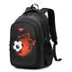 Asge Schulrucksack Jungen Teenager Schulranzen Mädchen 3 5 Klasse Ranzen Ergonomischem Kinder Fußball Druck Rucksäcke 8 10 15 Jahre School Bags for Boys Wasserdicht für Schultaschen Schule