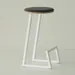 hollis+morris Corktown Upholstered Counter Stool - CORKcounter Blk W.Oak White Europa