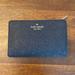 Kate Spade Bags | Nib- Kate Spade Lola Glittery Black Medium Bi-Fold Wallet | Color: Black | Size: Os