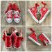Converse Shoes | (Jw5) Converse X Jw Anderson Red Printed Shoes | Color: Red | Size: 9.5