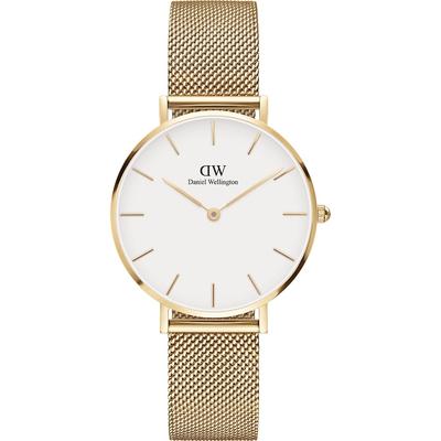 Daniel Wellington Petite Evergold White 32mmmm Schwarz Damen Image