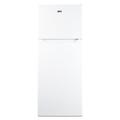 "24"" wide 9.9 cu.ft. frost-free refrigerator-freezer in white finish with factory installed icemaker - Summit Appliance FF1091WIM"