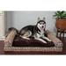 FurHaven Southwest Kilim Orthopedic Sofa Dog Bed Memory Foam in Brown | 6 H x 30 W x 20 D in | Wayfair 65336261