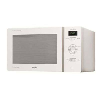 micro-ondes solo whirlpool - mcp341wh - 25 l- blanc