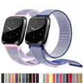 Bracelet en Nylon pour Fitbit Versa 3 Lite Versa 2 Bracelet de montre de remplacement Bracelet à