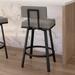 Amisco Staten Swivel Counter & Bar Stool