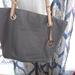 Michael Kors Bags | Michael Kors Leather Tote Bag, Gray | Color: Gray/Tan | Size: Os